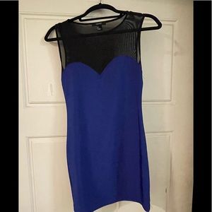 Forever 21 sheer back dress (mini)